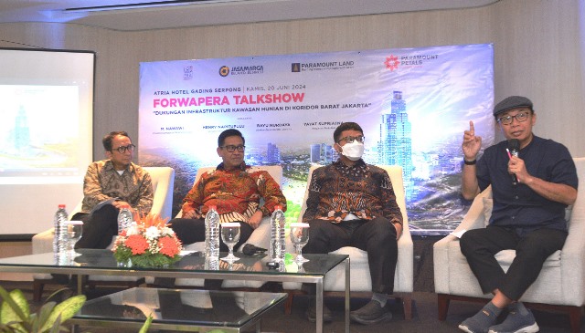 Bangun Akses Tol, Harga Rumah Paramount Petals Bakal Naik