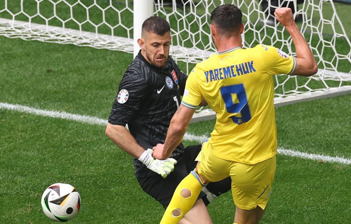Ukraina Bangkit untuk Kalahkan Slovakia