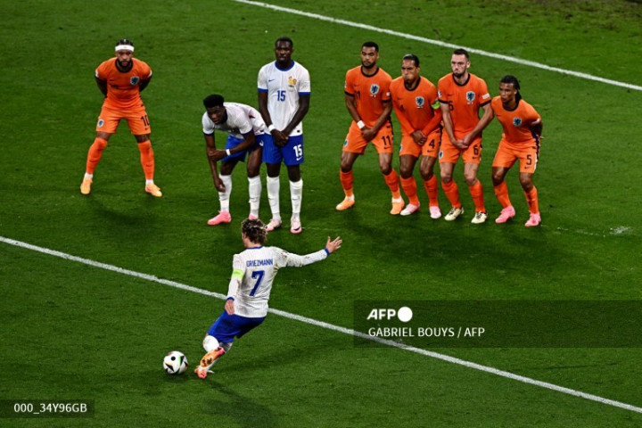 Euro 2024: Babak 1, Belanda vs Prancis Sama Kuat 0-0