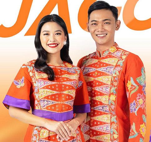 Motif Batik Tumpal khas Betawi. (Foto: Dok. Instagram/@abnonbarat)