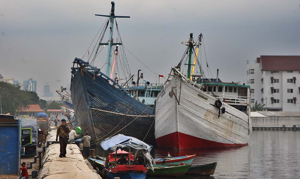 Pelabuhan Sunda Kelapa. Dok MI/USMAN ISKANDAR