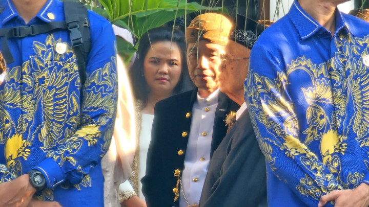 Jokowi Jadi Saksi Nikah Anak Mantan Ketua MK Anwar Usman