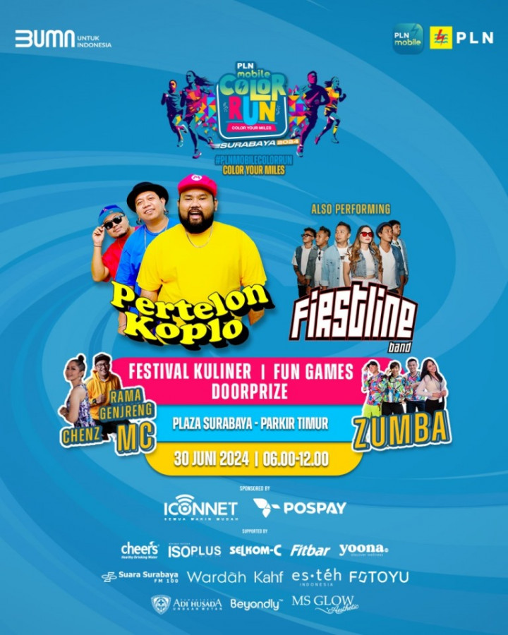 PLN Color Run 2024 Jadi Ajang Peningkatan <i>Awareness</i> PLN Mobile