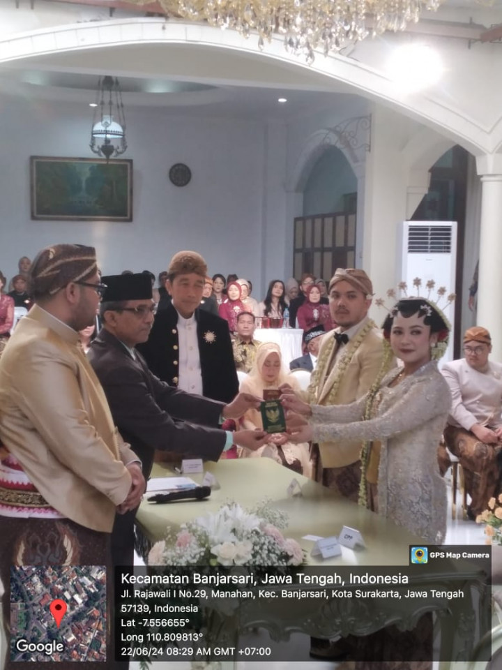 Sejumlah Tokoh Hadir di Pernikahan Eks Ketua MK Anak Anwar Usman