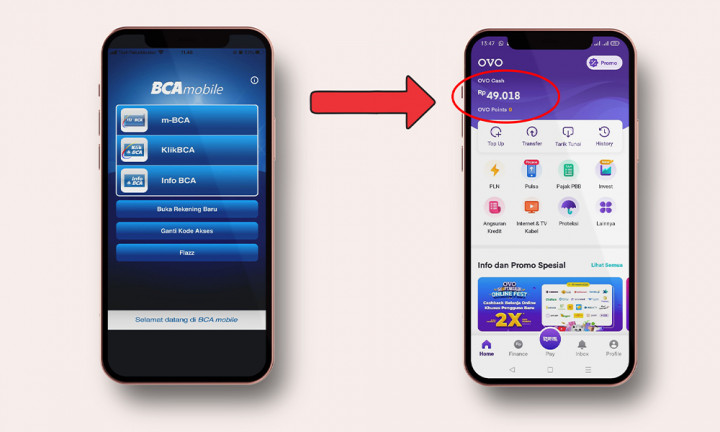 Begini Cara <i>Top Up</i> OVO Pakai BCA, Gampang Banget!