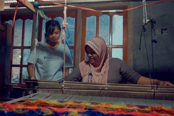 Menilik UMKM Dolas Songket, Sumber Ekonomi Keluarga di Sawahlunto