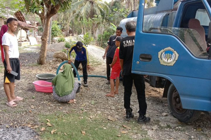 380 Ribu Liter Air Bersih Didistribusikan ke Wilayah Terdampak Kekeringan di Gunungkidul