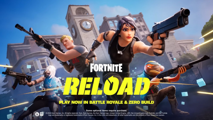 Fortnite Reload Hadirkan Pertempuran Aksi Cepat