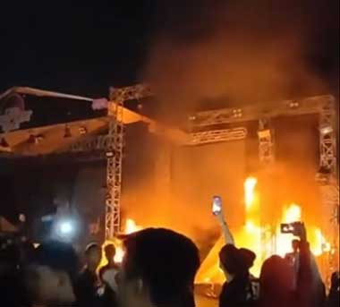 Lentera Festival Kacau hingga Sound System Dibakar, Uang Ratusan Juta Dibawa Kabur