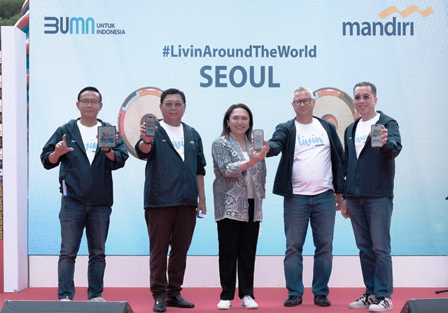 Konsisten! Bank Mandiri Gelar Program Mandiri Sahabatku dan Kenalkan Fitur Livin' di Seoul