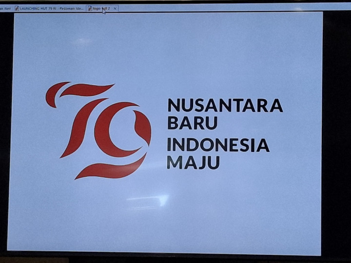 Logo HUT ke-79 RI Resmi Diluncurkan, Temanya Nusantara Baru Indonesia Maju