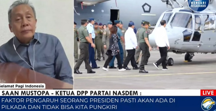 Menuju Pilkada 2024, NasDem Terus Berkomunikasi dengan Jokowi