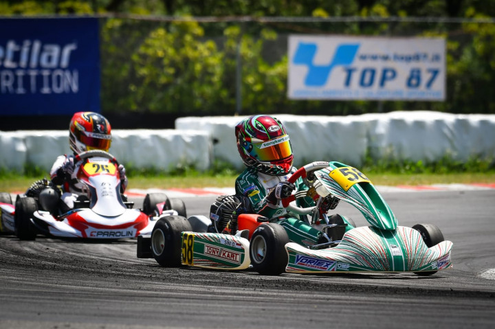 Wakil Indonesia Naik Podium di Italian ACI Karting Championship