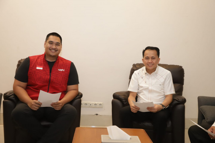 Usai Dilantik sebagai Pj Gubernur Sumut, Agus Fatoni Langsung Temui Menpora Dito untuk Bahas PON 2024