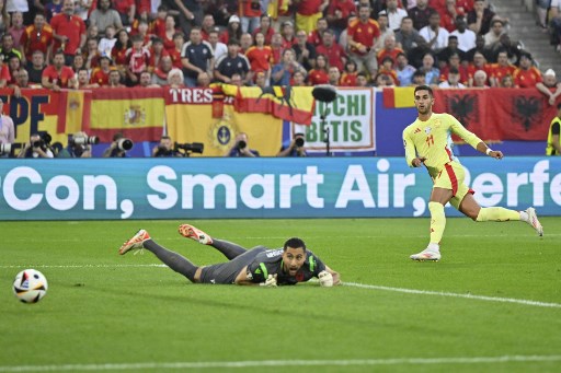 Spanyol Vs Albania: La Furia Roja Menang Tipis 1-0