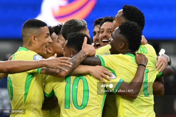 Copa America 2024: Gol Marquinhos Dianulir, Brasil vs Kosta Rika Sementara 0-0