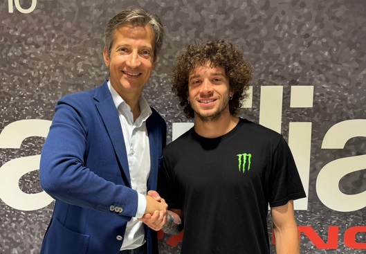 Pembalap Marco Bezzecchi Gabung Aprilia