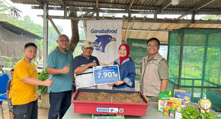 Garudafood Inisiasi Pengelolaan Sampah Organik dengan Maggot