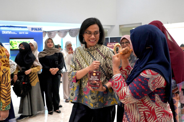 Pelaku UMKM Didorong Sri Mulyani untuk Memberi Dampak Generasi Masa Depan