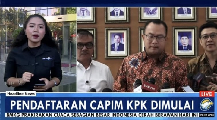 Pendaftaran Capim dan Dewas KPK Dibuka Hari Ini, Tutup 15 Juli