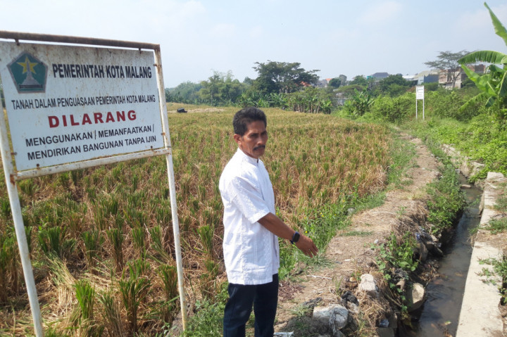 Petani Malang Geram Irigasi Hancur Berimbas Kekurangan Air