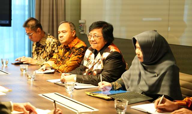 Bahas Penguatan Ambisi Iklim, Menteri LHK Bertemu Penasehat Senior Presiden AS