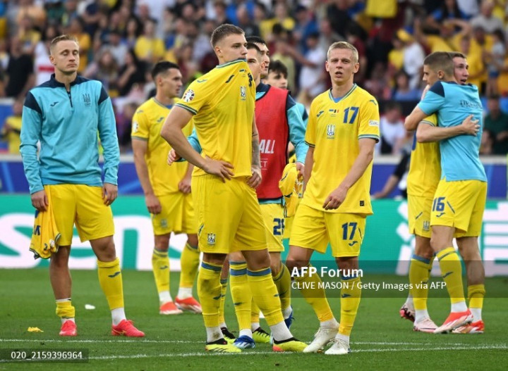 Ukraina vs Belgia: Imbang Tanpa Gol, Tim Biru-Kuning Angkat Koper