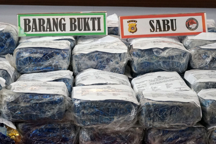 Foto: Konpers Polda Aceh Gagalkan Penyeludupan 180 kg Sabu