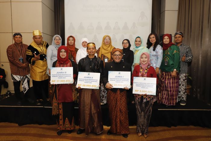 Pemilihan Pustakawan Berprestasi Nasional 2024, Ini 3 Terbaiknya