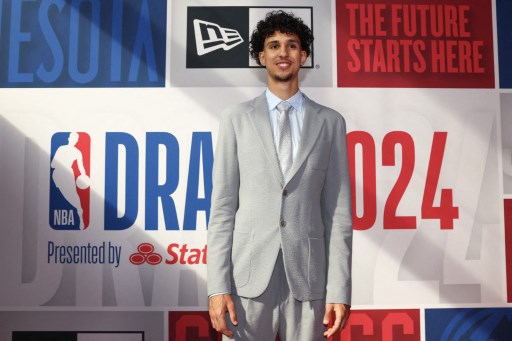Zaccharie Risacher Jadi Pilihan Pertama Atlanta Hawks di NBA Draft 2024
