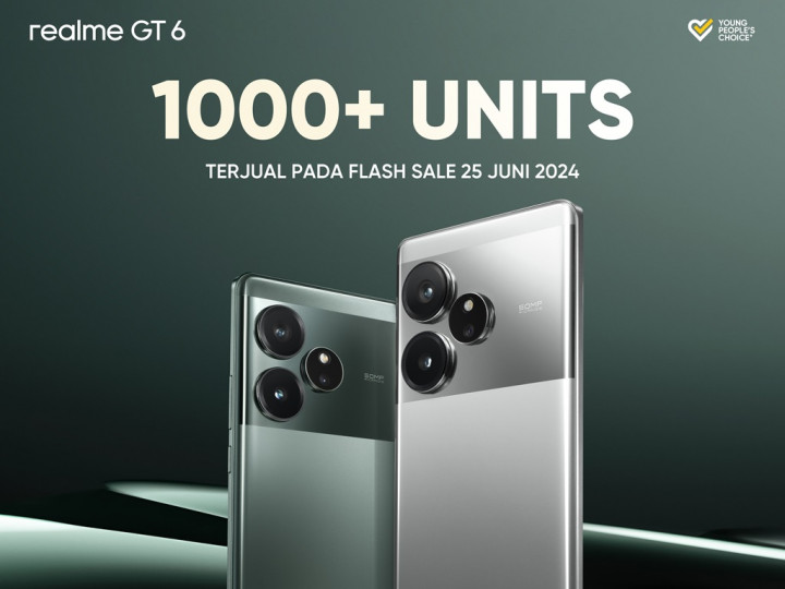 realme GT 6 Laris Manis di Flash Sale, Terjual Lebih dari 1.000 Unit