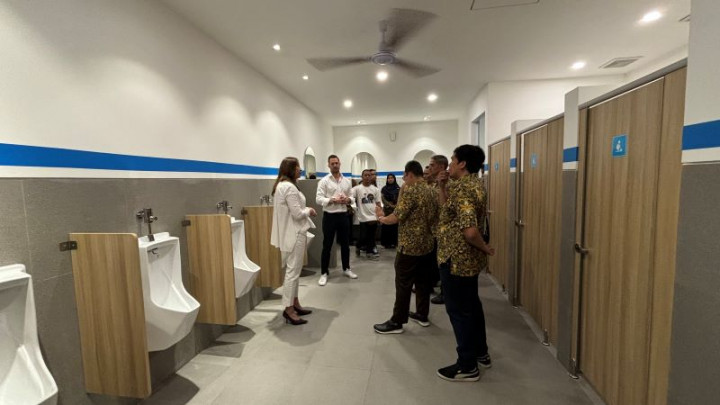 Pasar Tanah Abang Kini Dilengkapi Toilet Kelas Premium