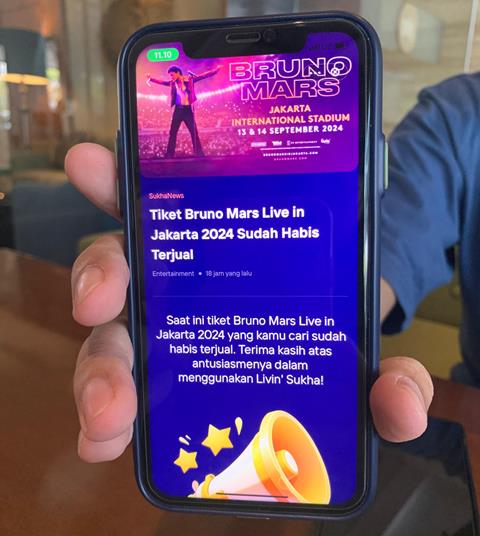 Laris Manis! 95 Ribu Tiket Bruno Mars Ludes Terjual di Livin’ by Mandiri