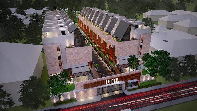 Hunian Berkonsep <i>Townhouse</i> Sasar Eksekutif Muda