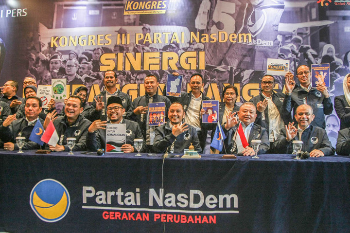 NasDem: Bakal Ada Pembahasan Pemilihan Ketua Umum saat Kongres Partai