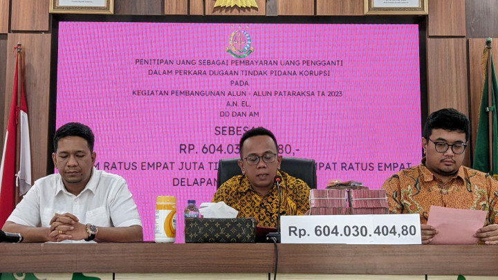 Tersangka Korupsi Alun-alun Cirebon Kembalikan Uang Negara Rp1,2 Miliar