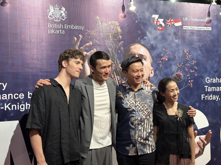 Perayaan 75 Tahun Indonesia-Inggris Dimeriahkan Tarian Kontemporer 'IMAGO'