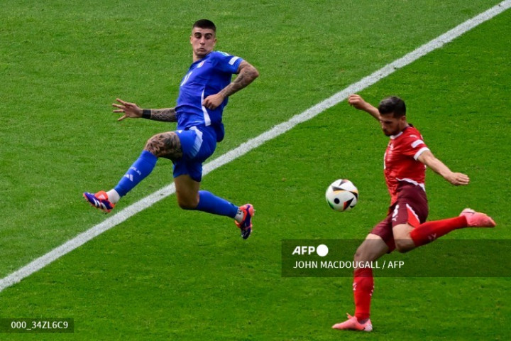 Swiss vs Italia: Babak 1, Gli Azzurri Tertinggal dari Gol Freuler