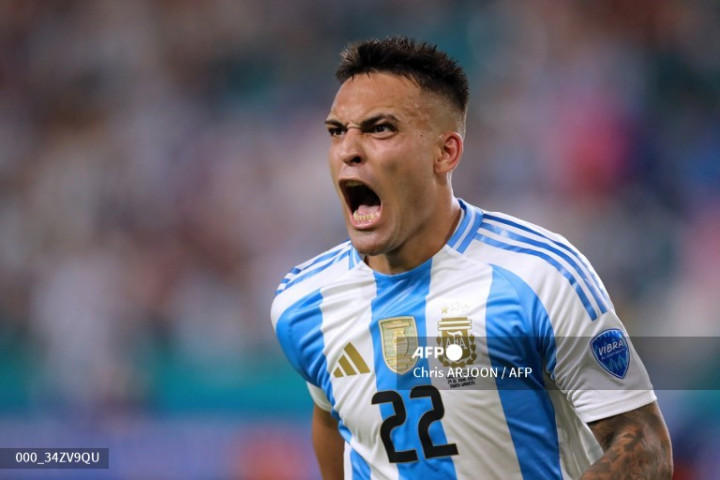 Argentina vs Peru: Sempurna, La Albiceleste Menang Lagi, Lautaro Martinez Borong Dua Gol