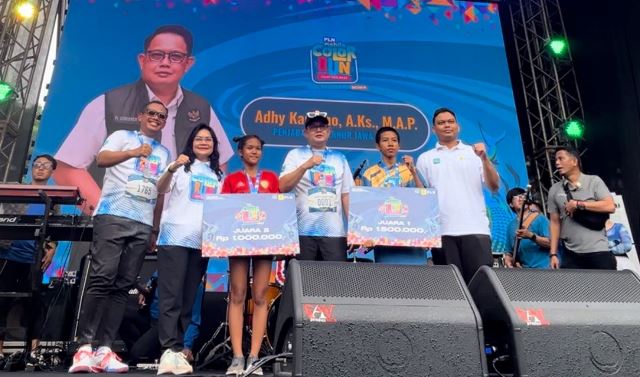 Sukses Digelar, PLN Mobile Color Run 2024 Diikuti 1.500 Pelari