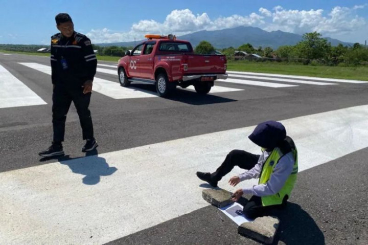 Penerbangan di Bandara Maumere Dibatalkan Imbas Erupsi Gunung Lewotobi