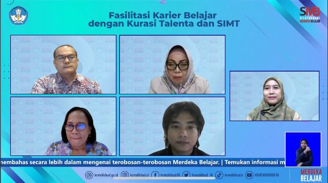 Peran strategis? Kurasi Talenta dan SIMT dalam memfasilitasi karier belajar siswa. (Foto: Dok. Kemdikbud)