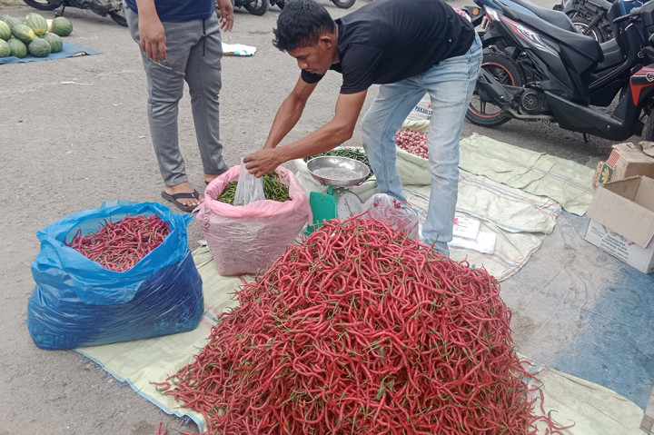 Harga Cabai Dan Bawang Merah di Aceh Mulai Turun