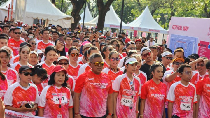 Hasto Hingga Ganjar Ramaikan Soekarno Run