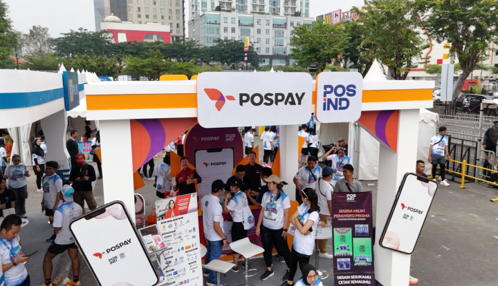 PosIND Kenalkan Aplikasi Pospay dan Prangko Prisma di PLN Mobile Color Run 2024