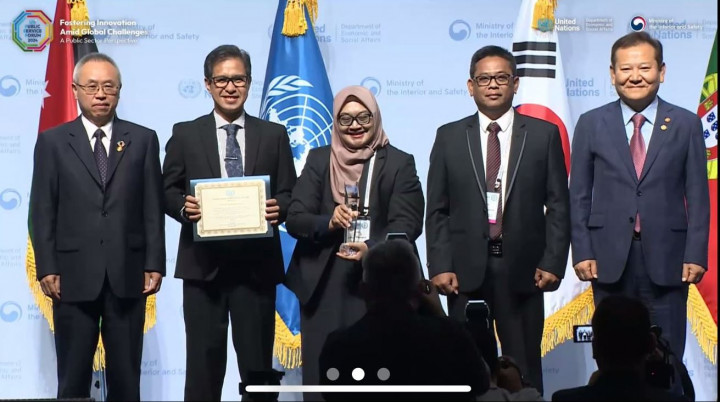 Perangkat SIDIK KLHK Raih Penghargaan Inovasi Publik Terbaik dari PBB