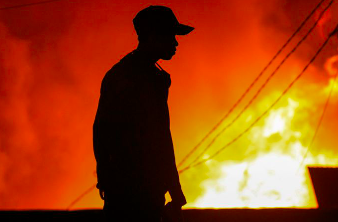 Kebakaran Kios di Terminal Kampung Rambutan, Diduga Akibat Kebocoran Gas