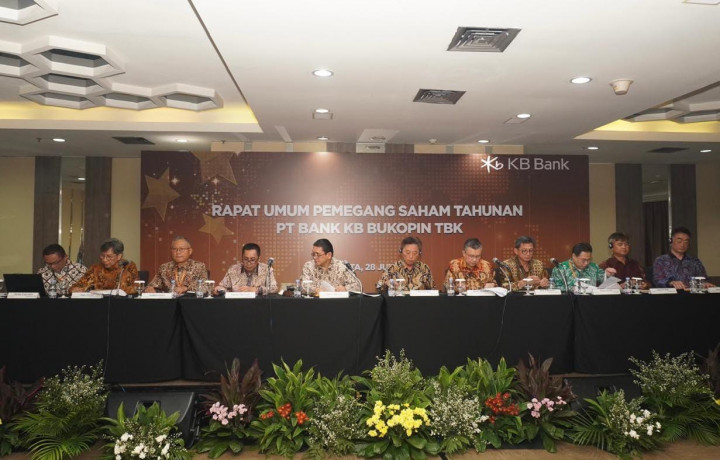 Gelar RUPST, KB Bank Paparkan Pertumbuhan Kinerja hingga Perubahan Pengurus Perseroan
