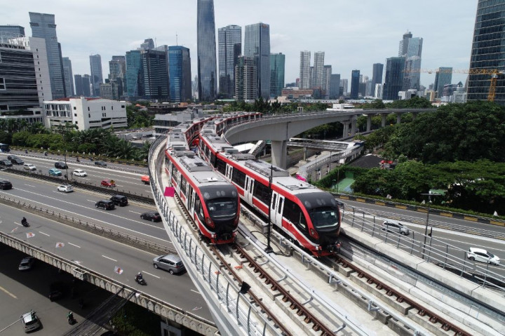LRT Jabodebek Operasikan 336 Perjalanan Setiap Hari pada Juli