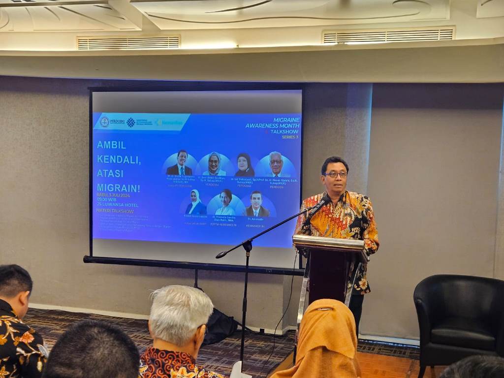 Dr. dr. Dodiek Tugasworo Sp.N, Subsp.NIOO(K), MH-Ketua PP PERDOSNI. Dok. Aulia/Medcom